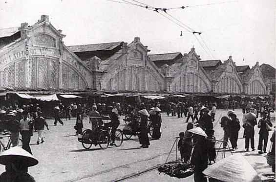 Chợ đồng xuân Hà nội 1956
