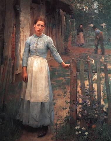 The Girl at the Gate