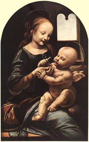 Madonna with Flower