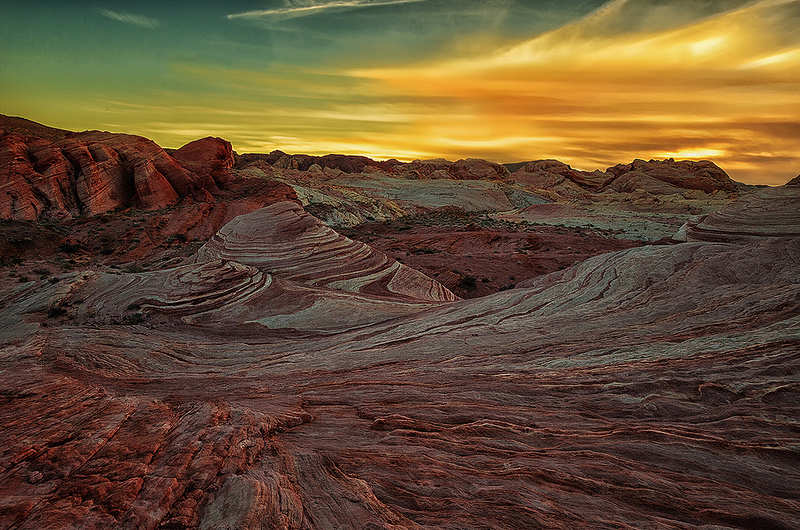 Red rock