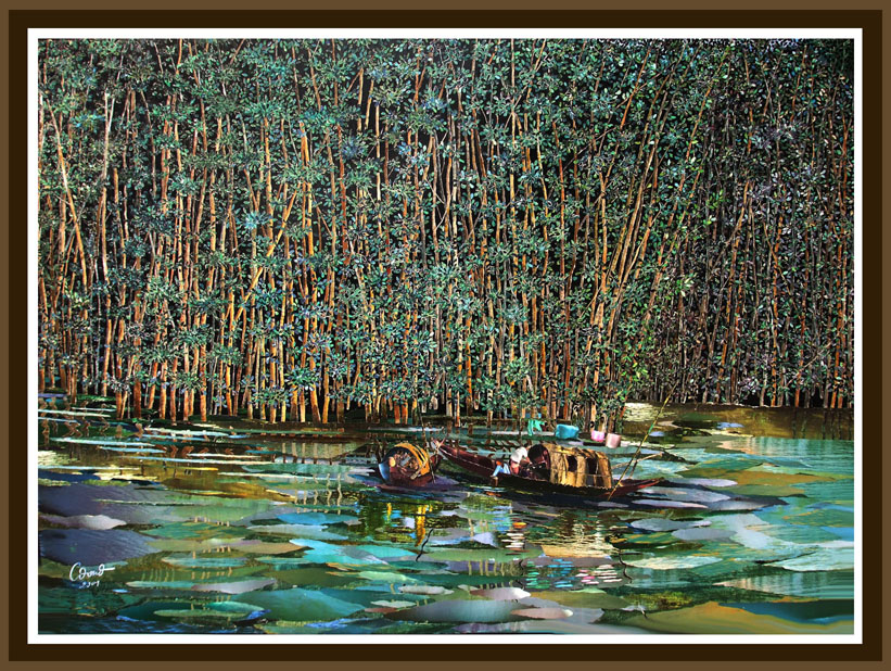 QUÊ HƯƠNG CÒN MÃI MÀU XANH
