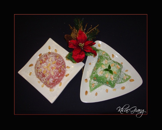 Bánh Khoai Mì – Nhân Hạnh Nhân  <Br> (Almond Cassava Cake )                                                                                           