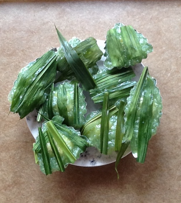 Bánh Lá Dứa Hay Bắnh Xu Xê                                                                                                                            