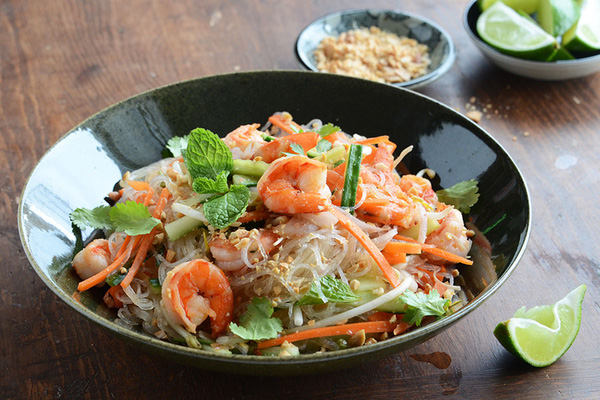 Bún Trộn Tôm                                                                                                                                          