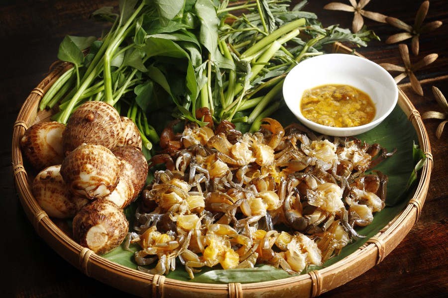Canh Cua Rau Rút Khoai Sọ Kiểu Hà Nội Xưa                                                                                                             