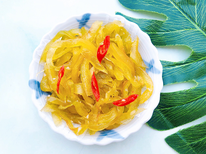 Cùi Dưa Hấu Ngâm Mắm                                                                                                                                  