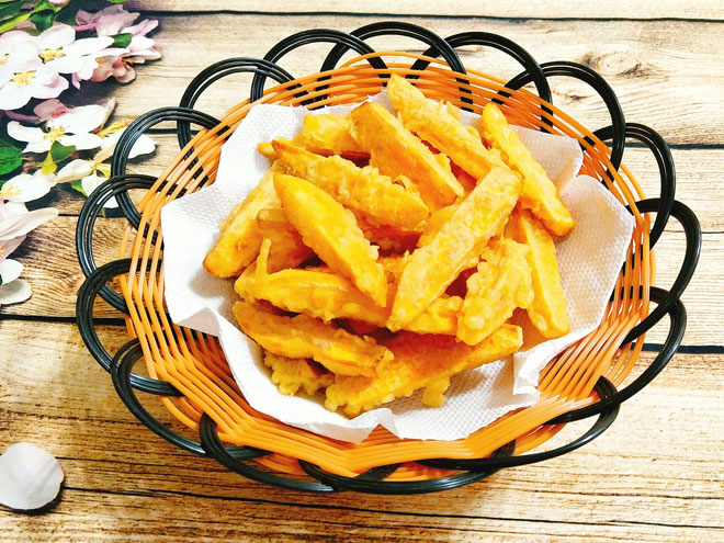 Khoai Lang Chiên Giòn                                                                                                                                 