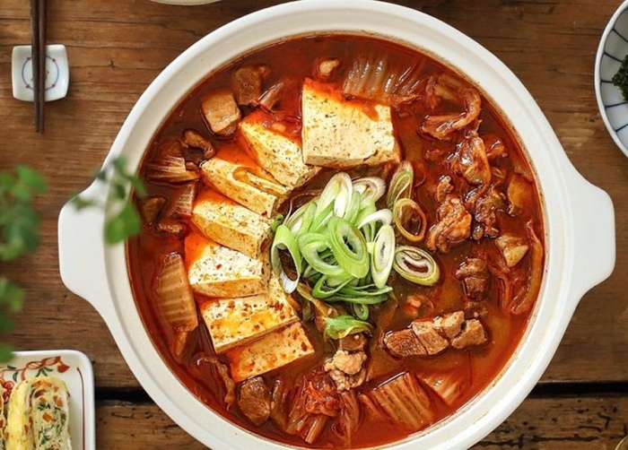 Sườn Om Kim Chi Hàn Quốc                                                                                                                              