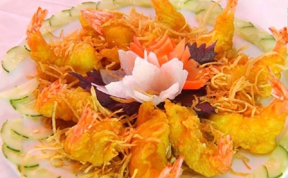 Tôm Chiên Hoàng Bà                                                                                                                                    