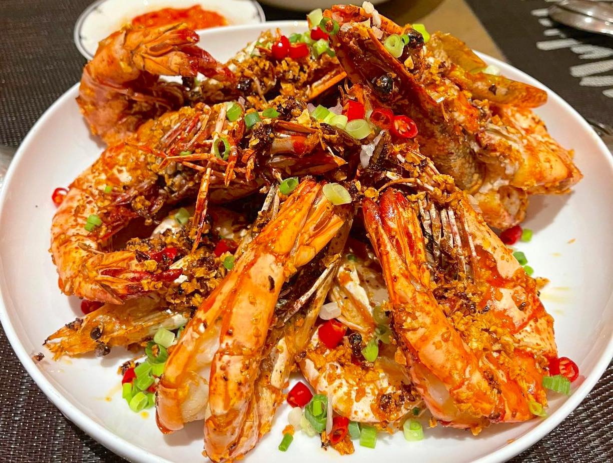 Tôm Chiên Tỏi Sentosa                                                                                                                                 