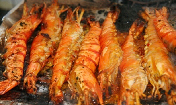 Tôm Nướng Sa Tế                                                                                                                                       