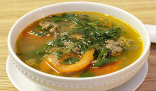 Canh Thịt Bò Cà Chua                                                                                                                                  