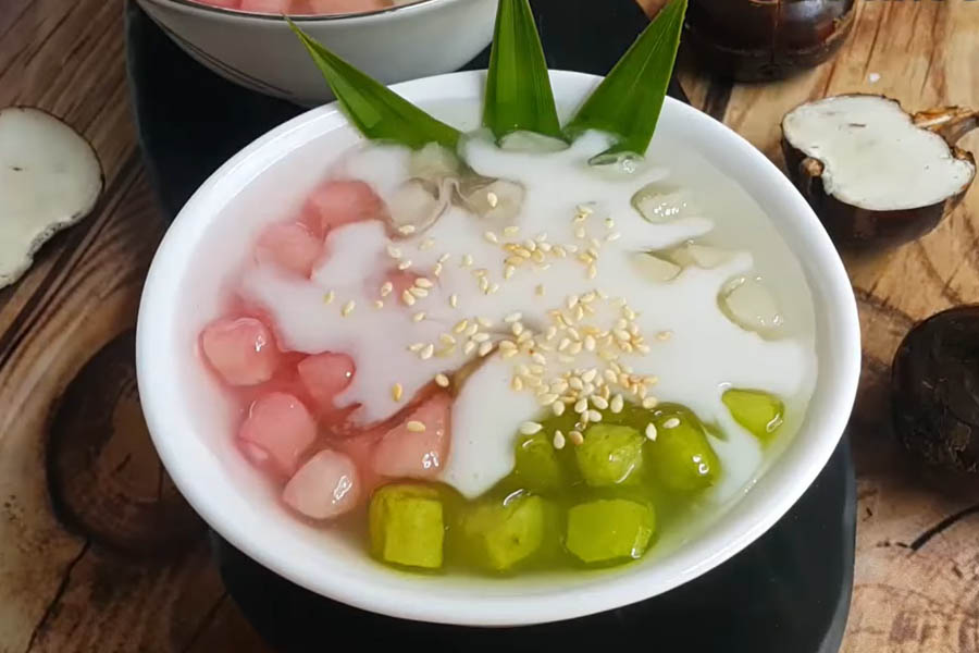 Chè Củ Năng Hột Lựu                                                                                                                                   