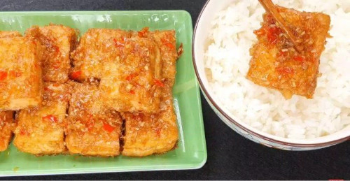 Đậu Hũ Kho Sả Ớt                                                                                                                                      