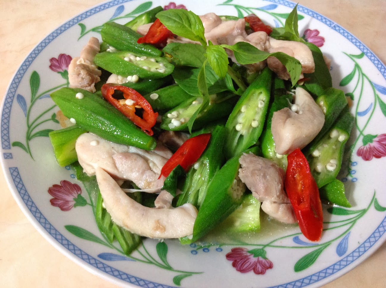 Đậu Bắp Xào Kiểu Thái                                                                                                                                 