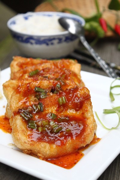 Đậu Phụ Sốt Chua Ngọt                                                                                                                                 