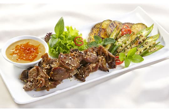 Thịt Dê Nướng Sa Tế                                                                                                                                   