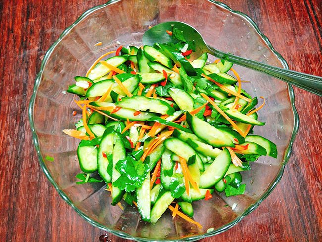 Dưa Leo (Dưa Chuột) Muối Xổi                                                                                                                          