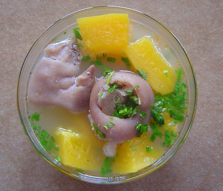 Đu Đủ Hầm Giò Heo                                                                                                                                     