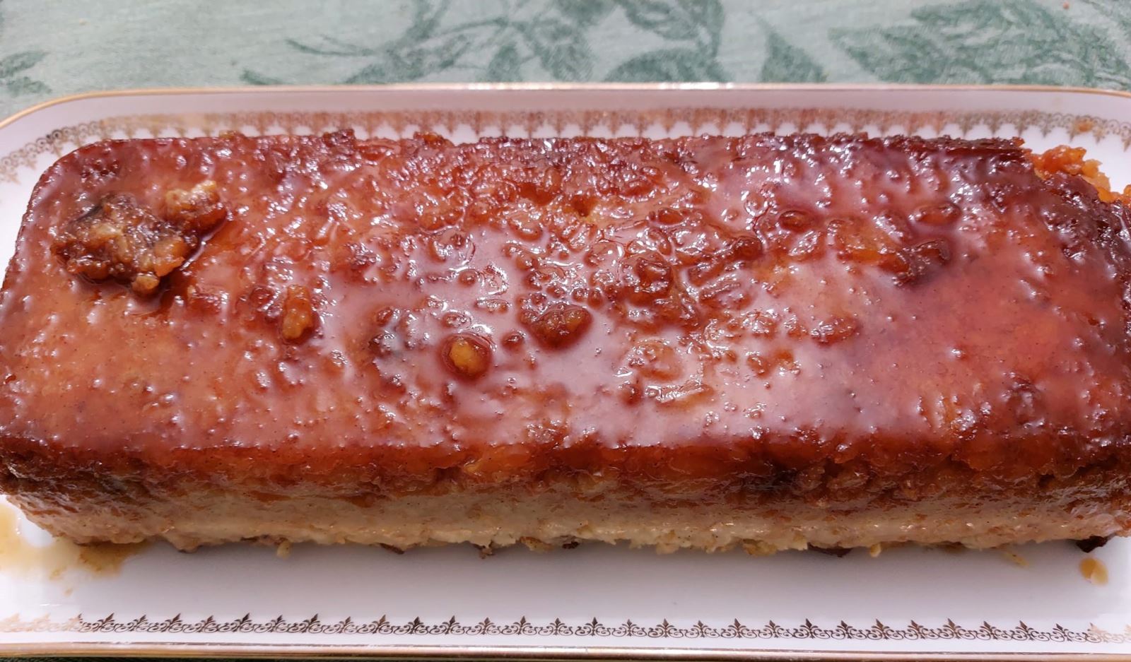 Bánh Làm Bằng Gạo Nấu Với Sữa Và Caramel                                                                                                              