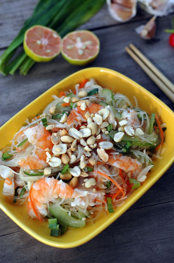 Nộm (Gỏi) Miến Tôm Thịt                                                                                                                               