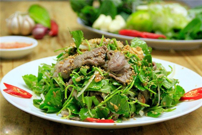 Gỏi Rau Má Thịt Bò                                                                                                                                    