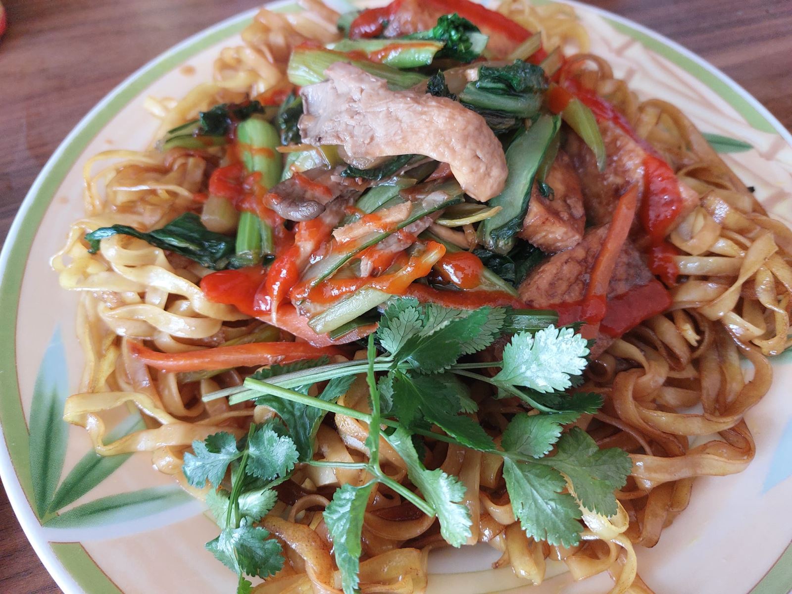 Phở Áp Chảo Chay                                                                                                                                      