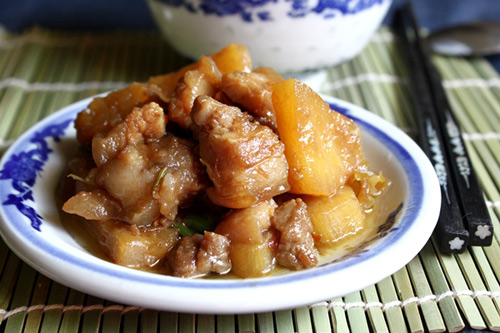 Thịt Ba Chỉ Kho Dứa                                                                                                                                   