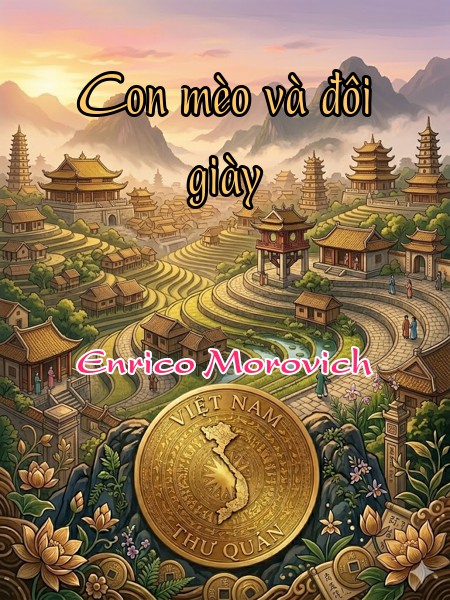 Con mèo và đôi giày