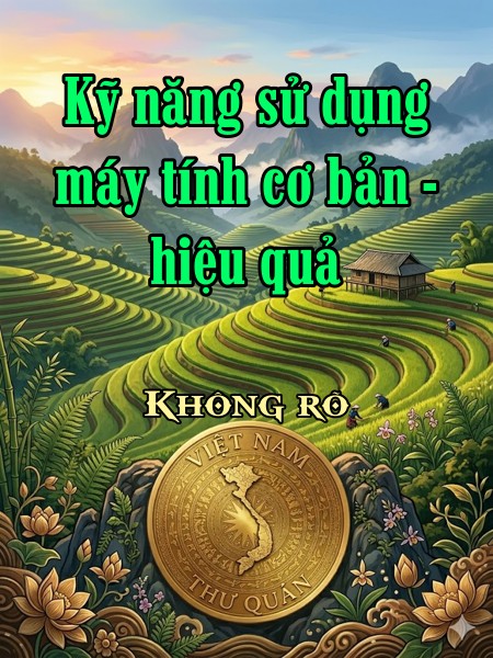 Kỹ năng sử dụng máy tính cơ bản - hiệu quả