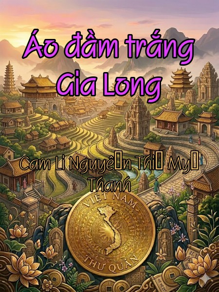 Áo đầm trắng Gia Long
