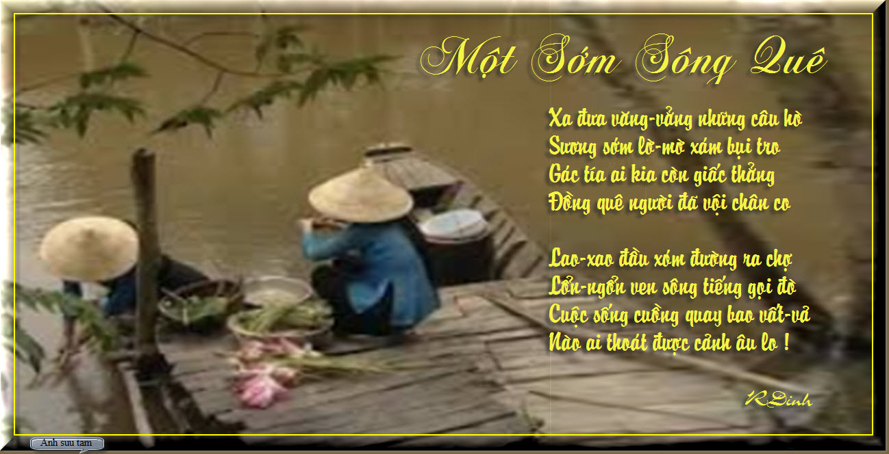 Một Sớm Sông Quê