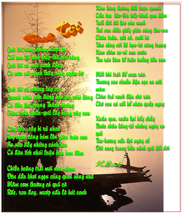 Quê Tôi