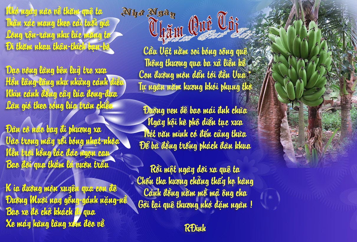 Nhớ Ngày Thăm Quê Tôi