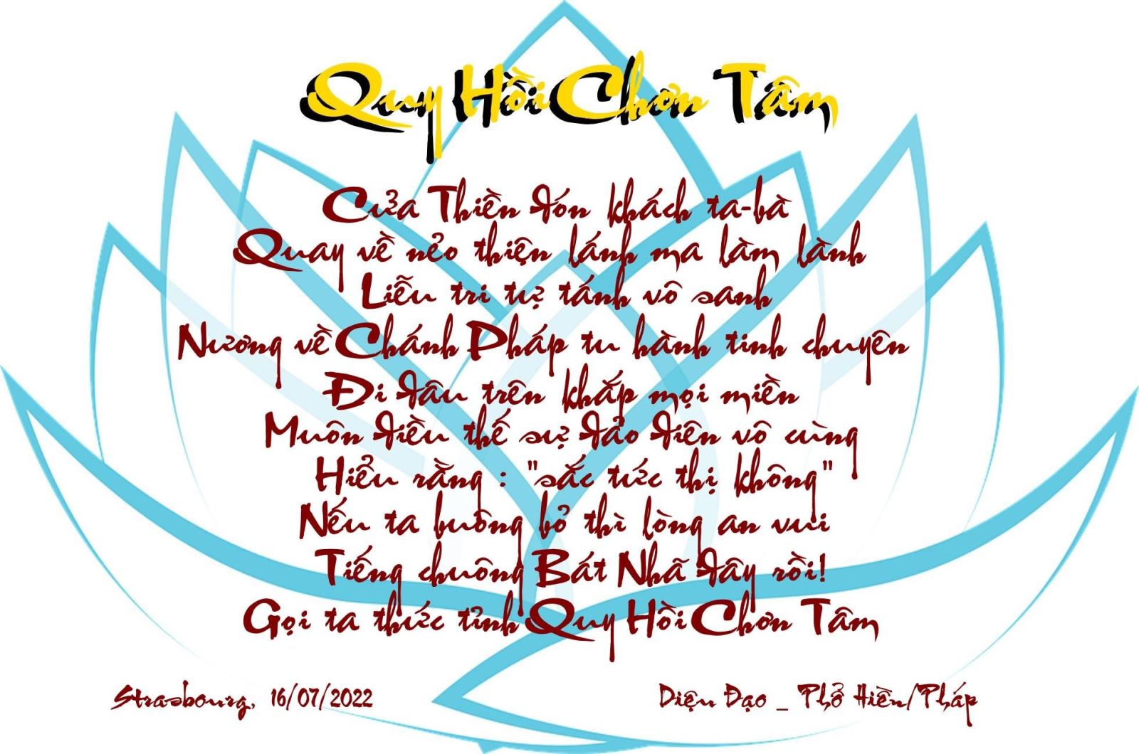 Quy Hồi Chân Tâm
